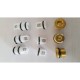 LAVOR KIT 287 iesūksanas/izplūdes vārsts + misiņa vāciņi